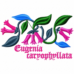 Plants Embroidery Design 6